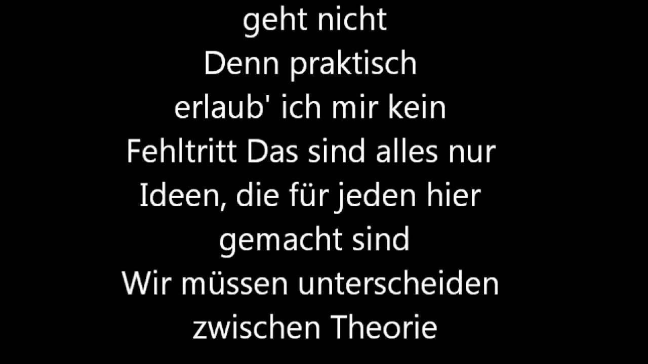 (Lyrics) Bushido feat. Joka - Theorie & Praxis