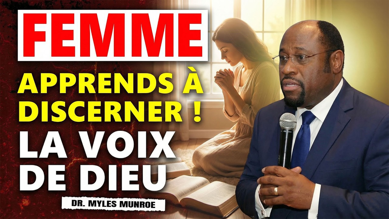 FEMME, apprends &agrave; &eacute;couter la voix douce de Dieu &ndash; Dr Myles Munroe