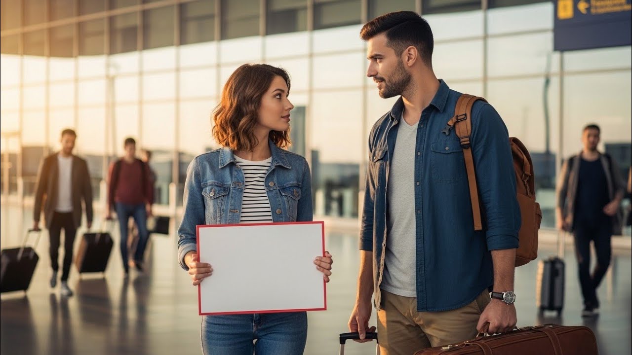 She Held the Wrong Airport Sign… And Picked Up a Billionaire CEO