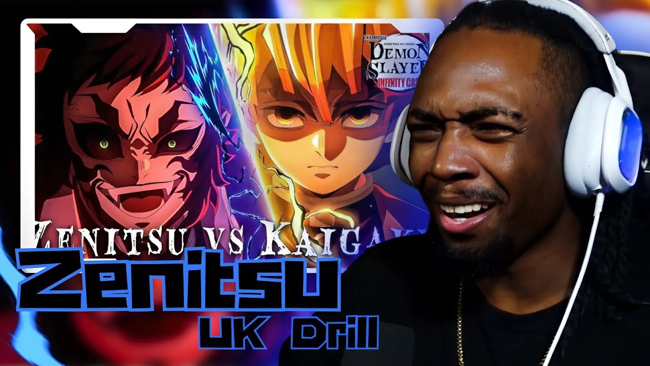 Pureojuice Zenitsu Uk Drill | Kaigaku Diss (Demon Slayer) Reaction