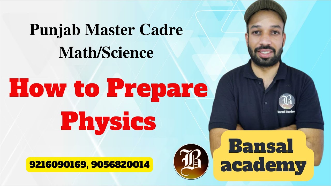 Master cadre Science preparation strategy for Physics 2022 | Master Cadre New Update Bansal Academy