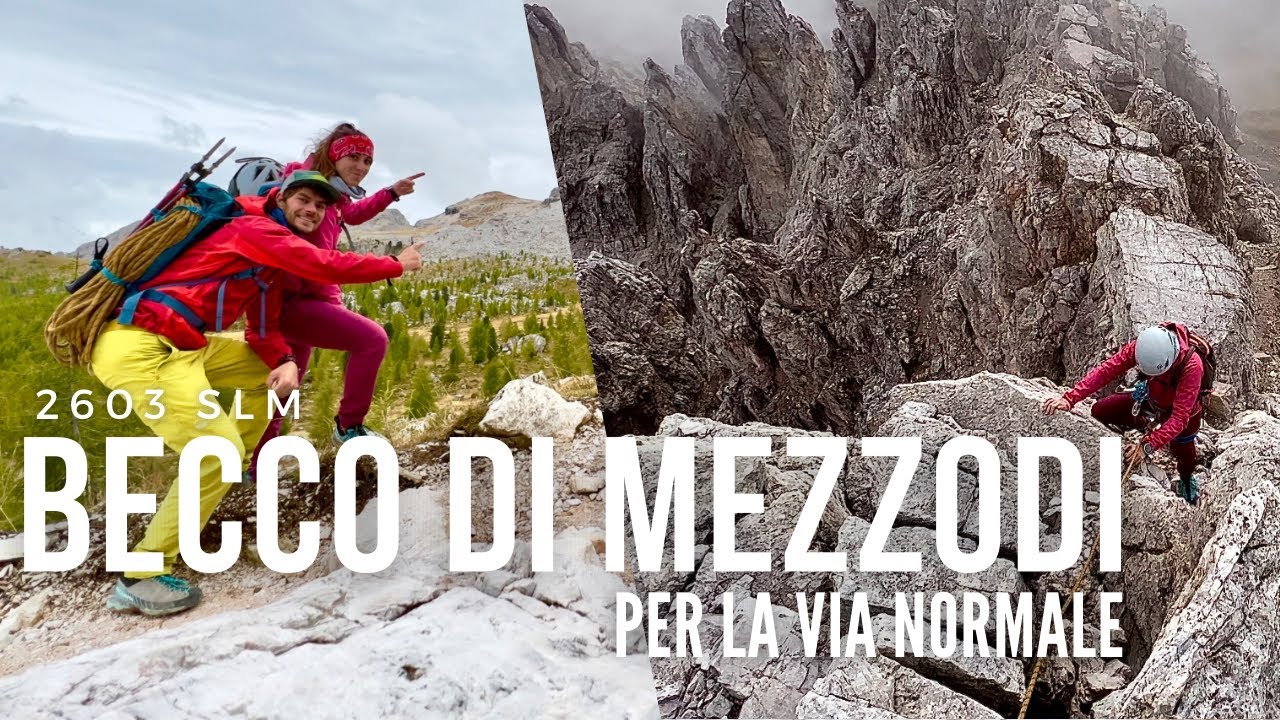 VIA NORMALE AL BECCO DI MEZZODI' | DOLOMITI D'AMPEZZO