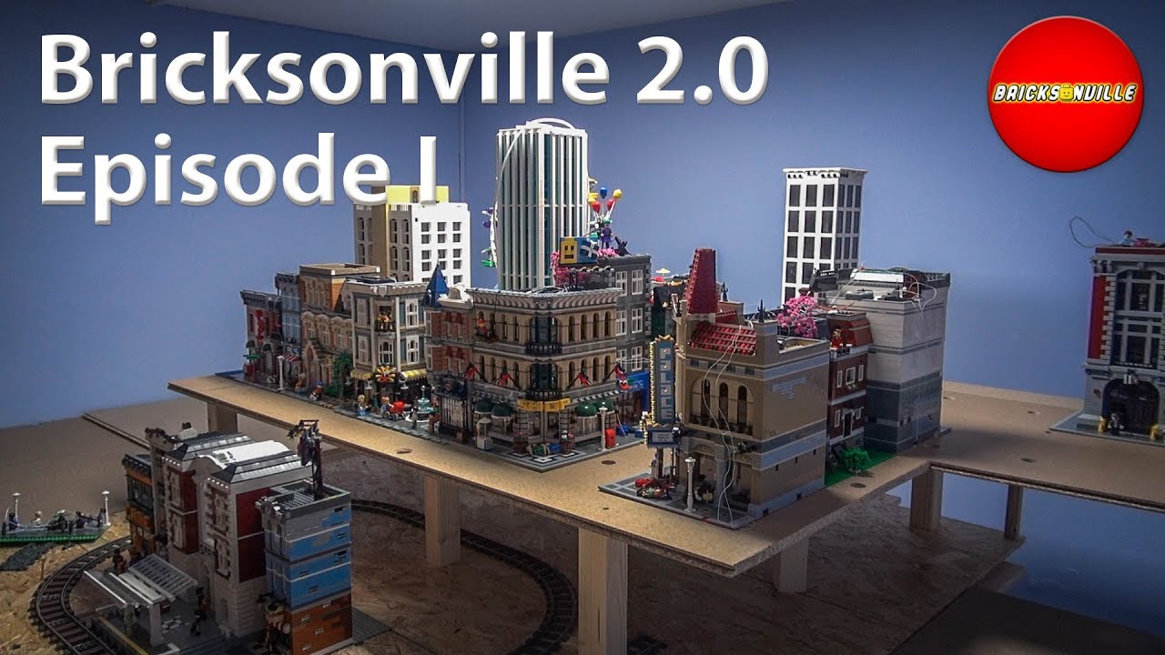 Bricksonville 2.0 -  Episode I - Lego City Update #1 May 2019