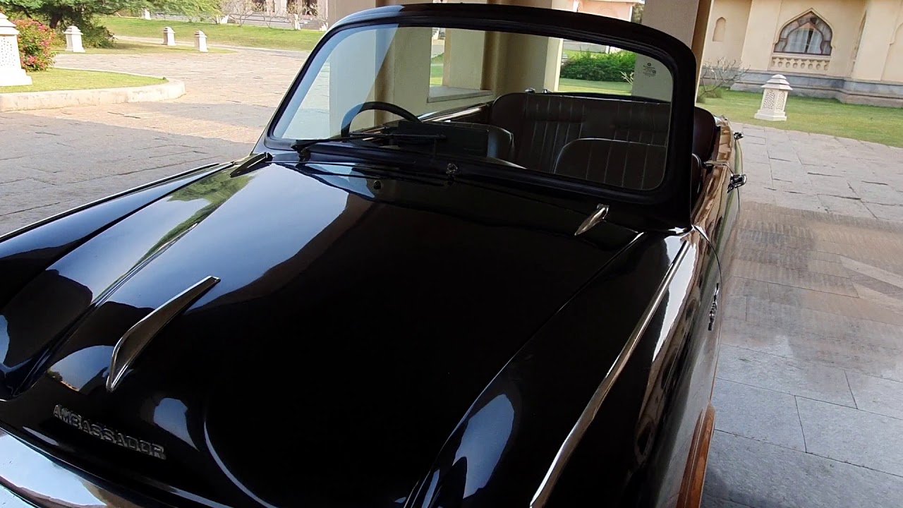 The Convertible Ambassador car! Can the ambassador make a comeback?
