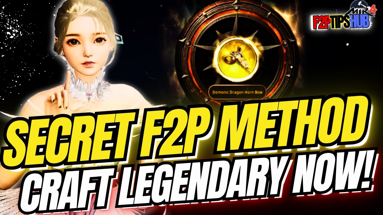 MIR4 F2P Legendary Weapon Craft Guide (Fast Method!) | Darksteel & Glittering Farming Tips