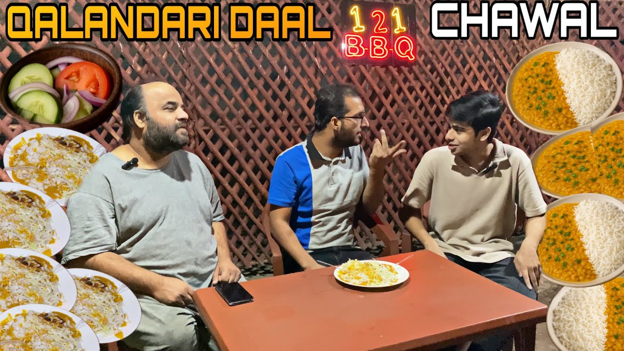 FAMOUS QALANDARI DAAL CHAWAL IN LAHORE IQBAL TOWN 