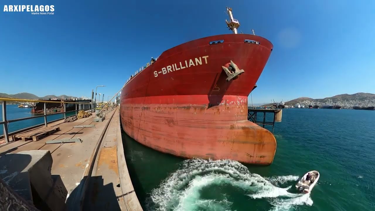 S Brilliant (Bulk Carrier)  #drydocking #bulkcarriership