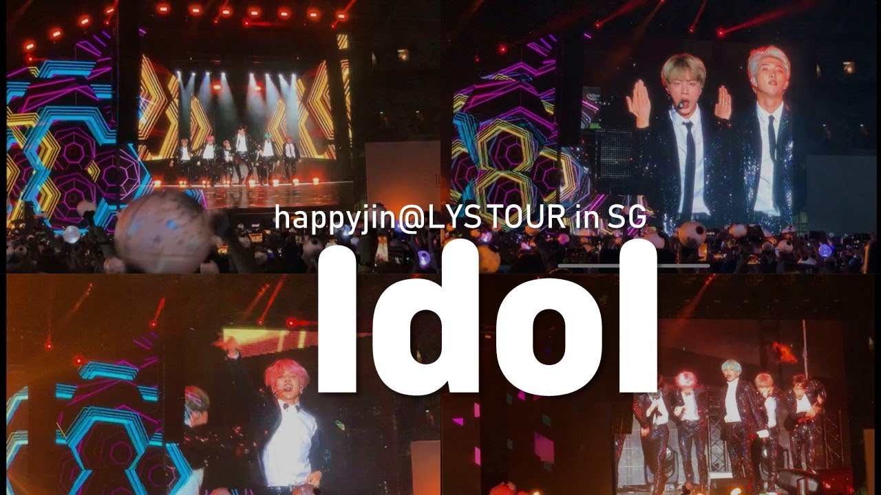 190119 BTS _ IDOL @LYS tour in Singapore