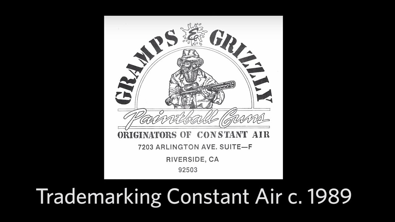 Trademarking Constant Air with Gramps and Grizzly - c. 1989