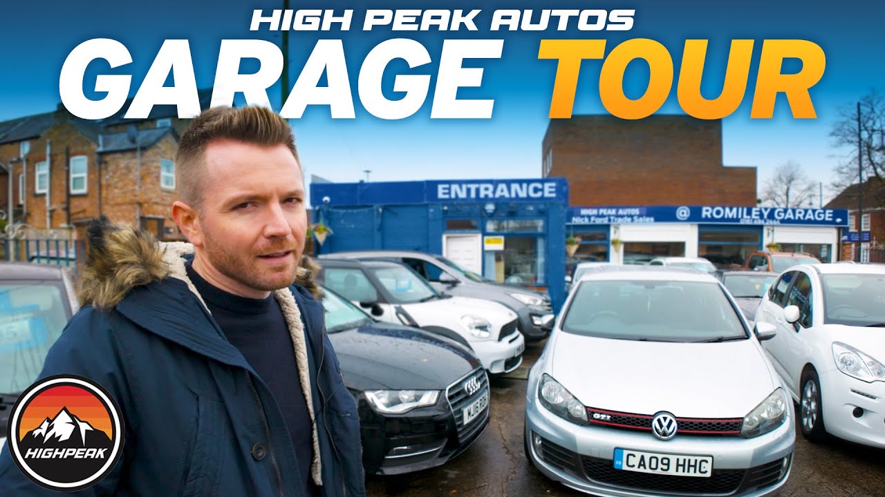 Экскурсия по гаражу High Peak Autos, декабрь 2023 г.