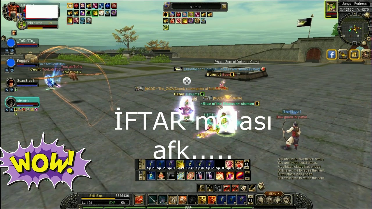 Silkroad Online - JANGAN Fortress War.Server : Aeolus [ 18-05-19 ]