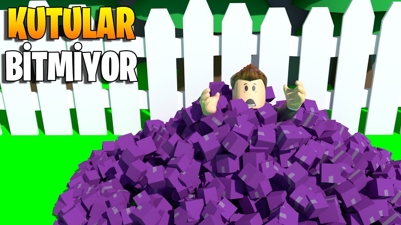 📦 Ne Kutuymuş Aç Aç Bitmedi! 📦 | Unboxing Simulator | Roblox Türkçe