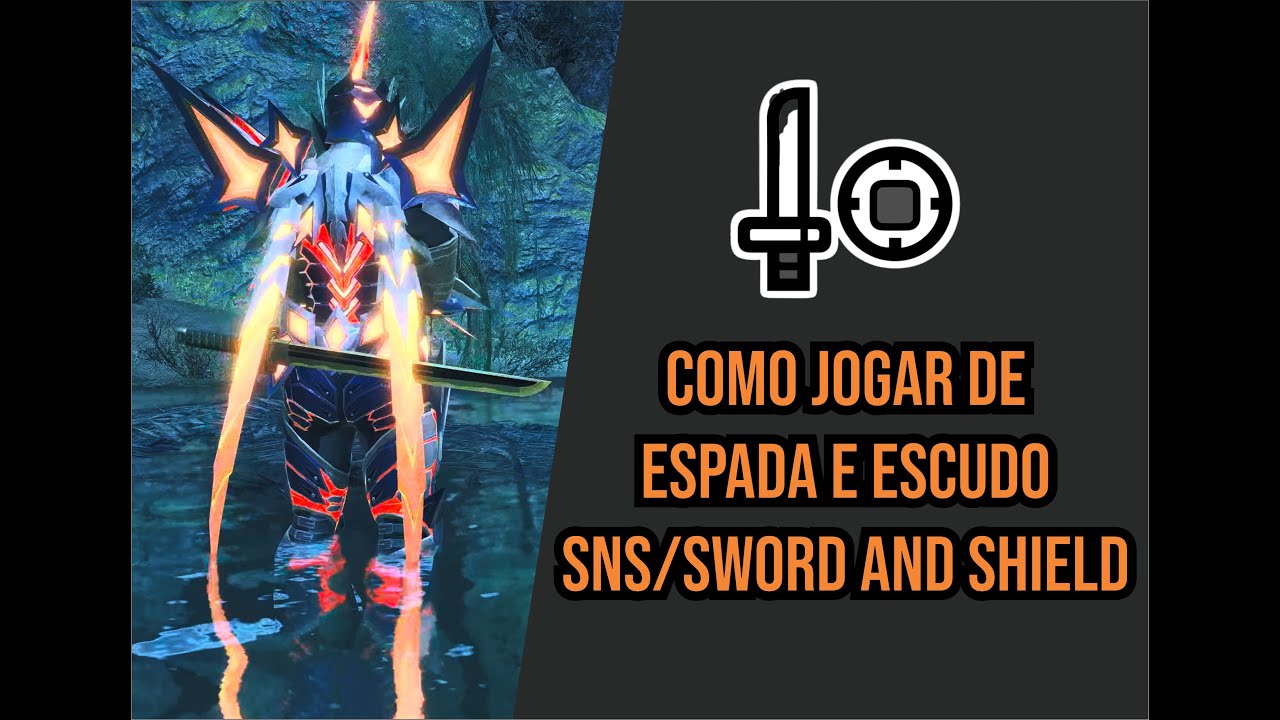 MONSTER HUNTER RISE - GUIA Como Jogar de ESPADA E ESCUDO/SWORD AND SHIELD (SnS) GUIDE