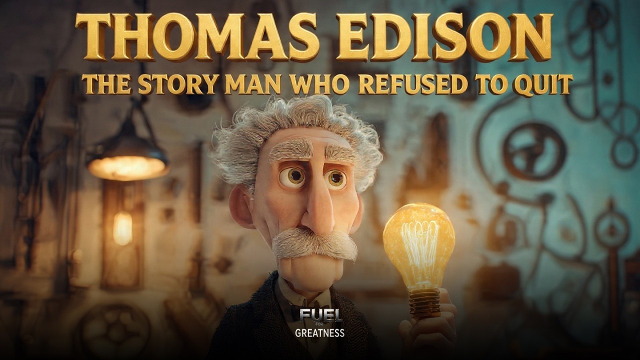 Thomas Edison: The Story of a Man Who Refused to Quit