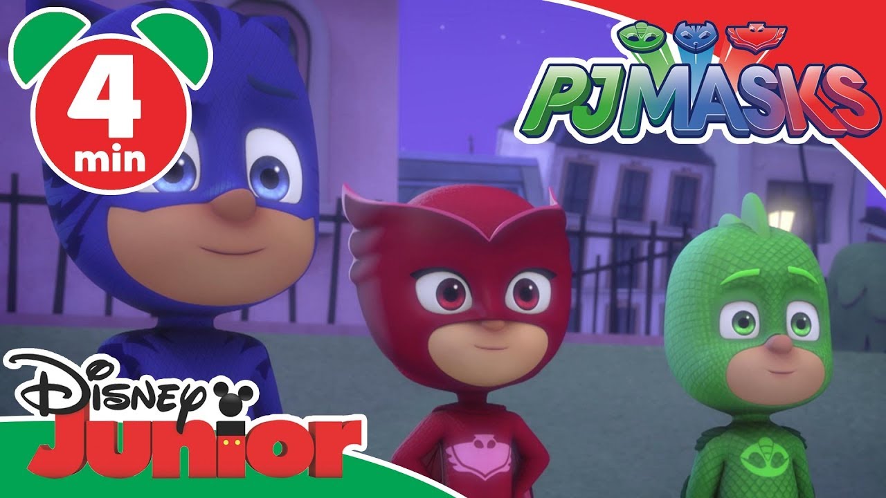 PJ Masks | Episode - Night of the Cat! 🐱 | Disney Kids