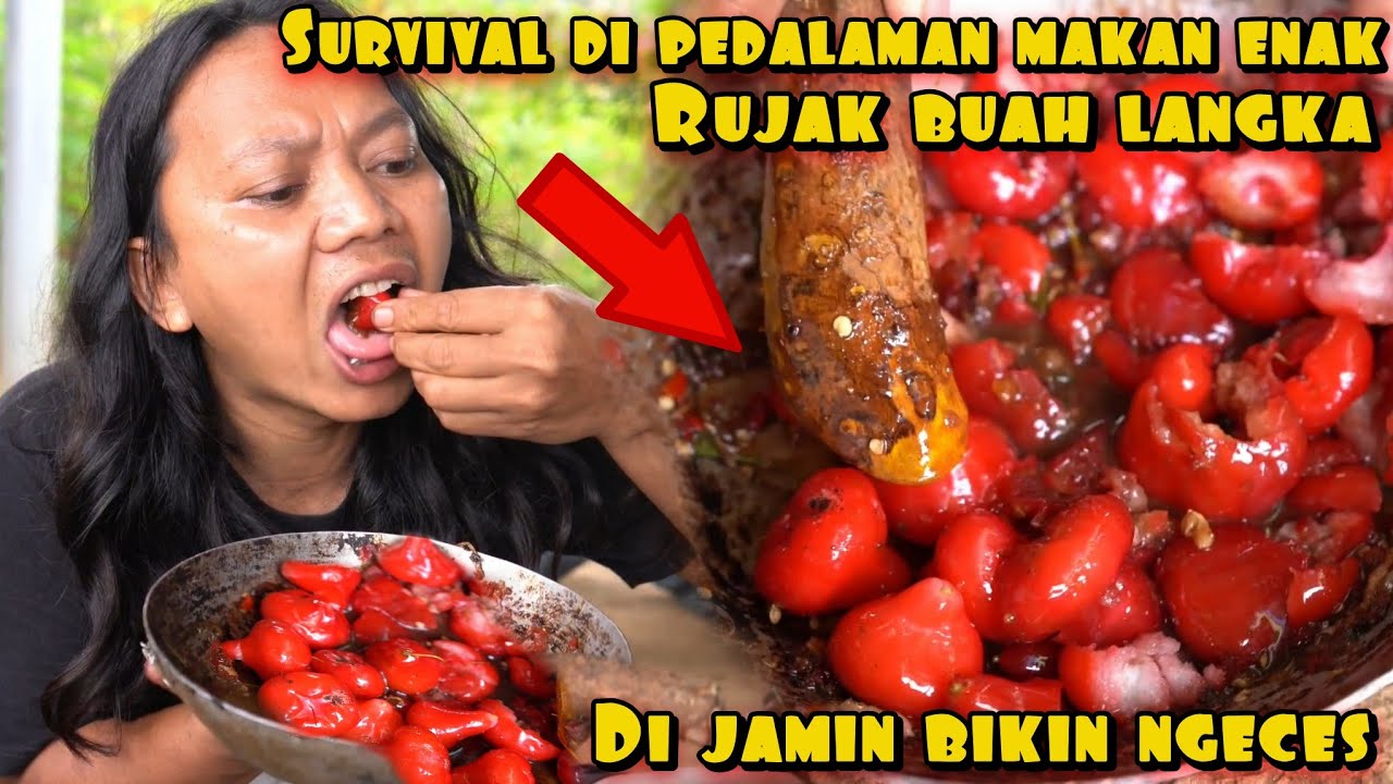 DEDE INOEN MENEMUKAN BUAH HUTAN LANGKA