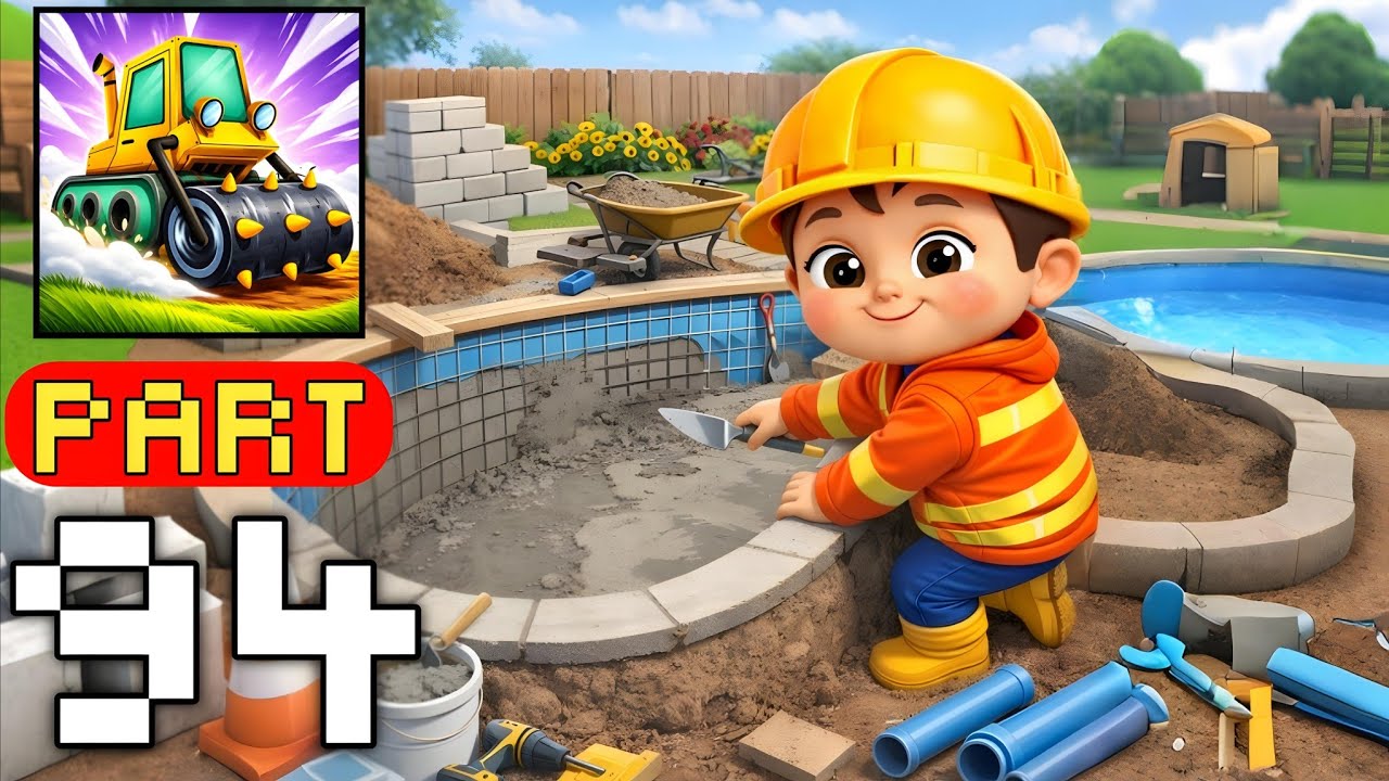 🧱 Home Builder 3D – Gameplay Walkthrough Part 94 – Brick by Brick House Building (iOS, Android)