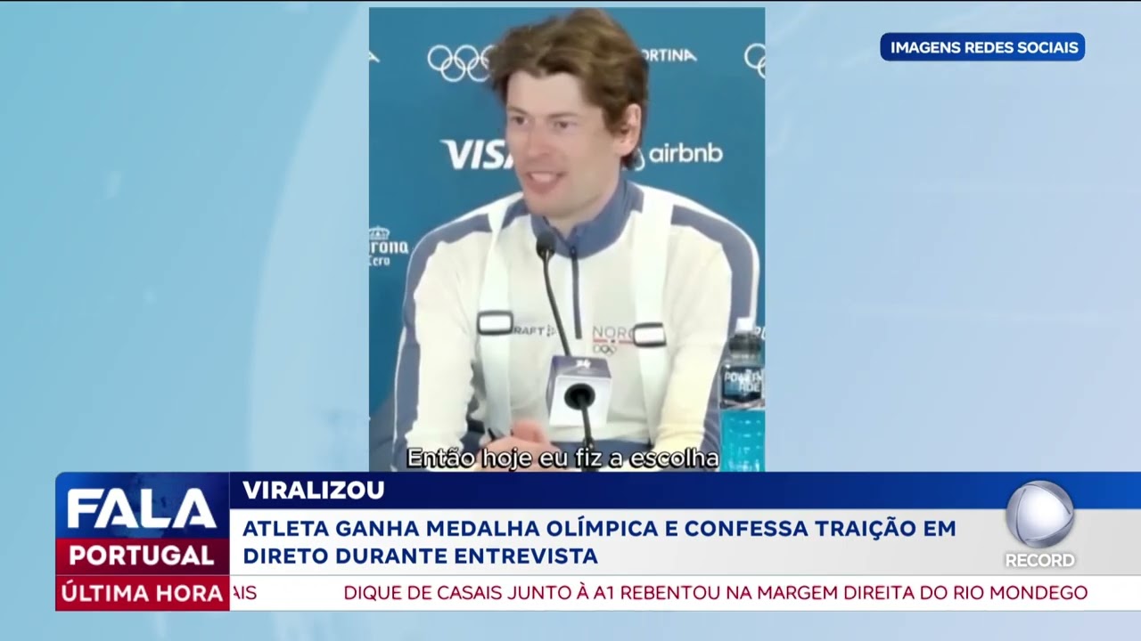 Viralizou: Atleta ganha medalha olímpica e confessa traição