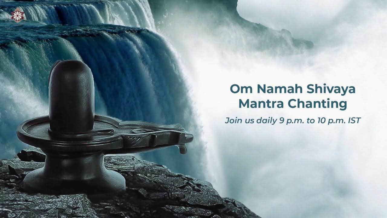 Join live Daily Om Namah Shivaya Meditative Chanting | Oct 24th, 2024 at 9 p.m. IST