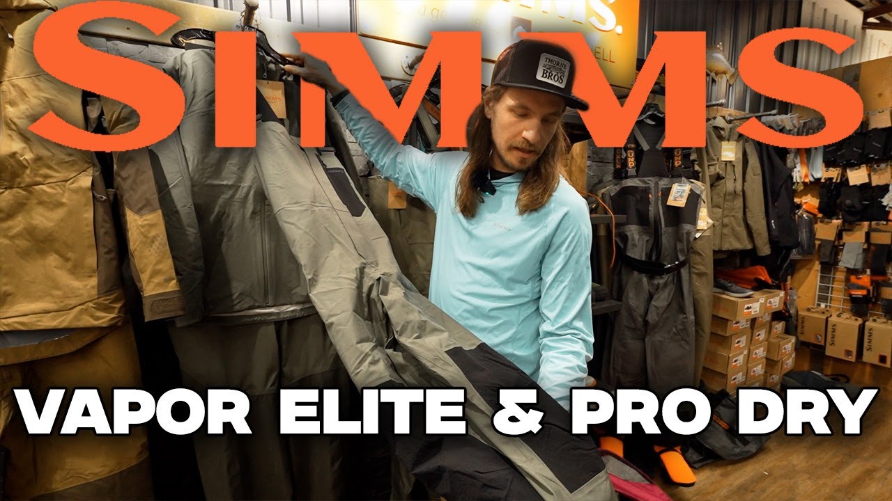 Thorne Bros | New Simms Vapor Elite and Pro Dry Rain Gear