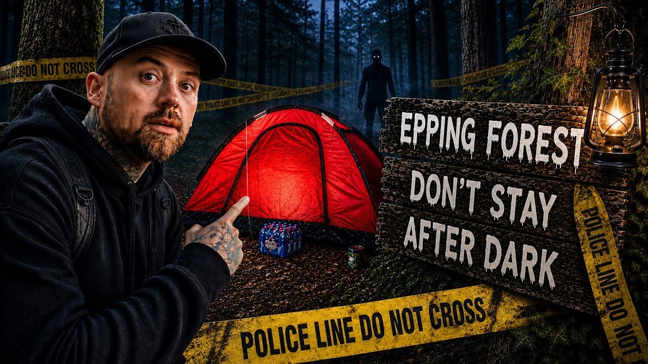 24 Hours Camping Alone in Epping Forest&hellip; We Shouldn&rsquo;t Have
