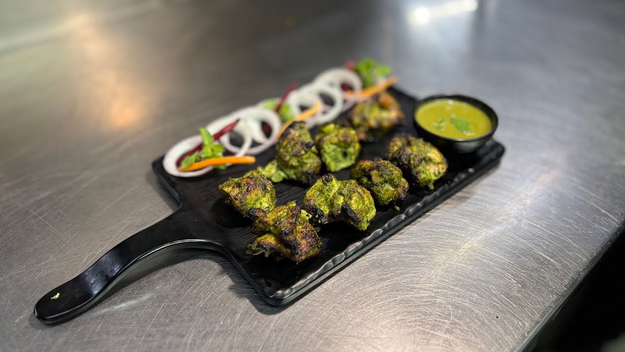 Hariyali Chicken Tikka Recipe | Chicken Hariyali Tikka | Tikka Recipe | Tandoori Recipe | W chef 47