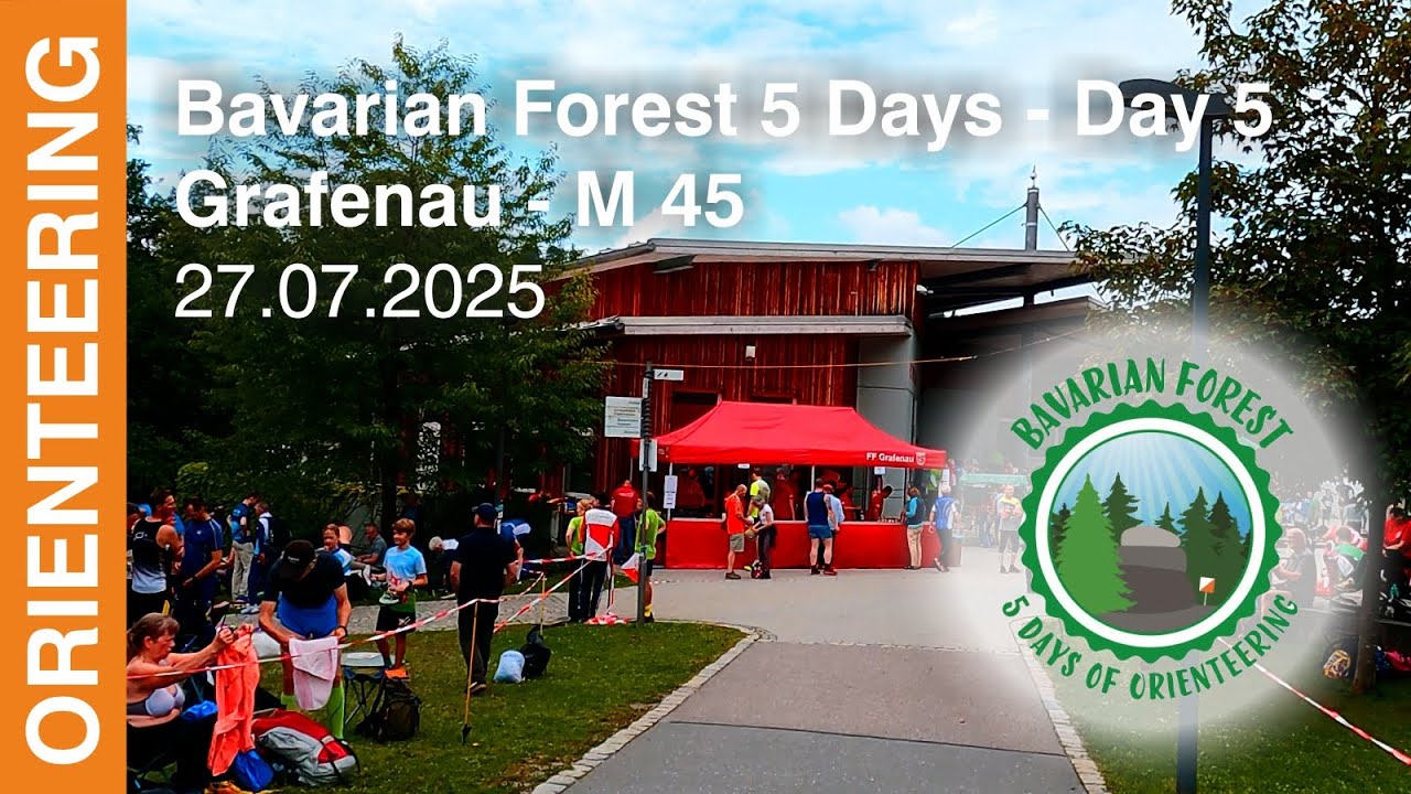 Headcam orienteering | Bavarian Forest 5 Days 2025 Day 5 | Grafenau - Sprint