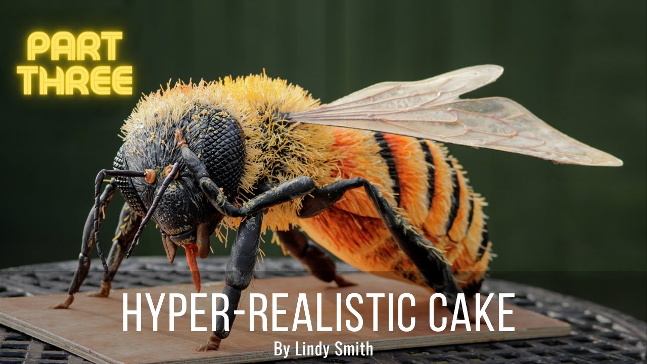 Mellina the Honeybee Cake: Part 3 - Making Wings