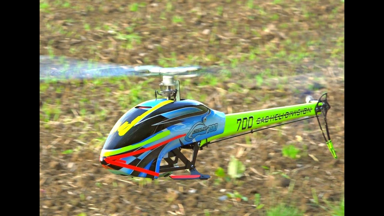 Olaf fly his Goblin 700 Competition
