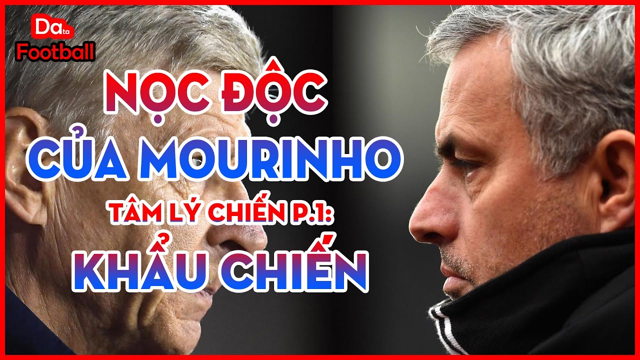 Tâm lý chiến #1: Jose Mourinho và Nọc độc khẩu chiến.