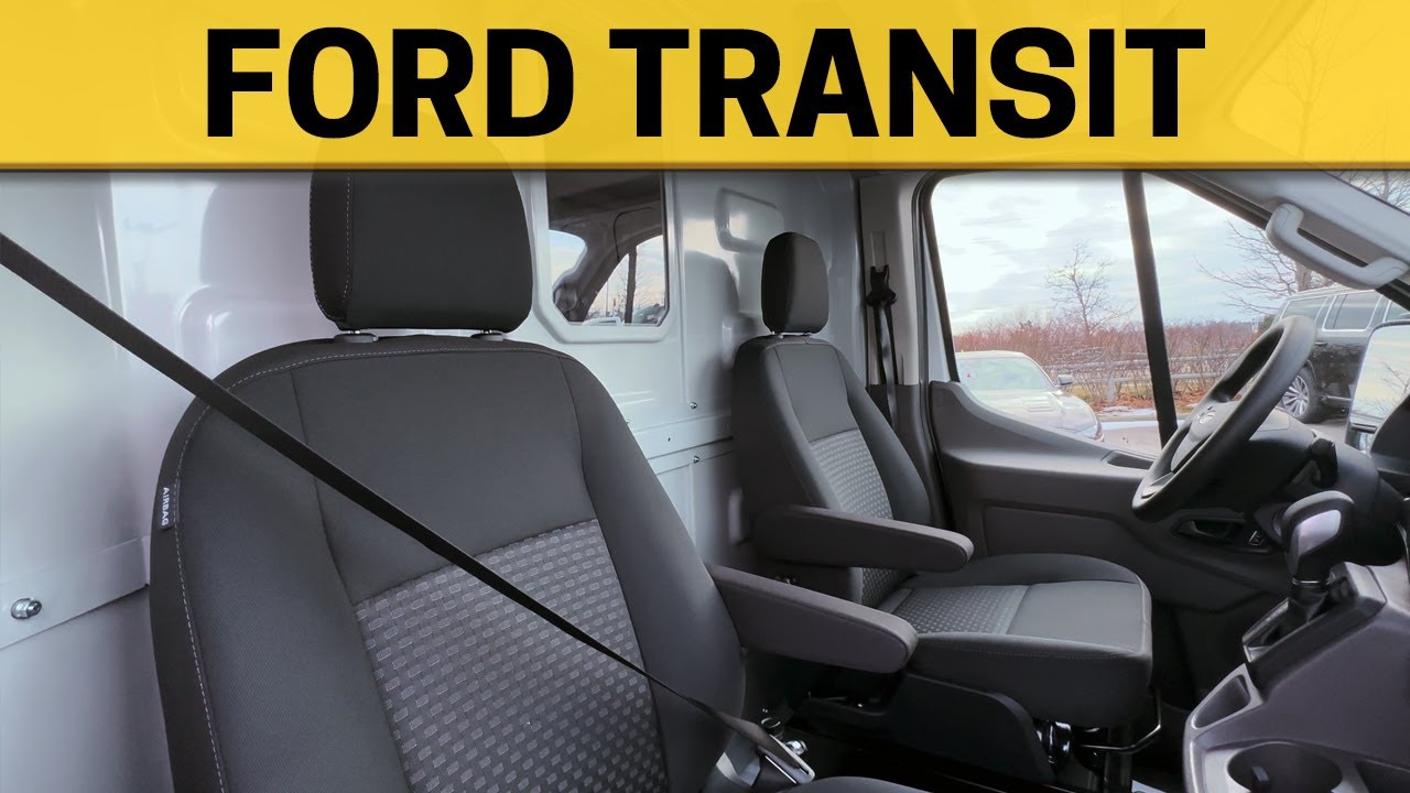 Ford Transit Van 1st Row Space and Features