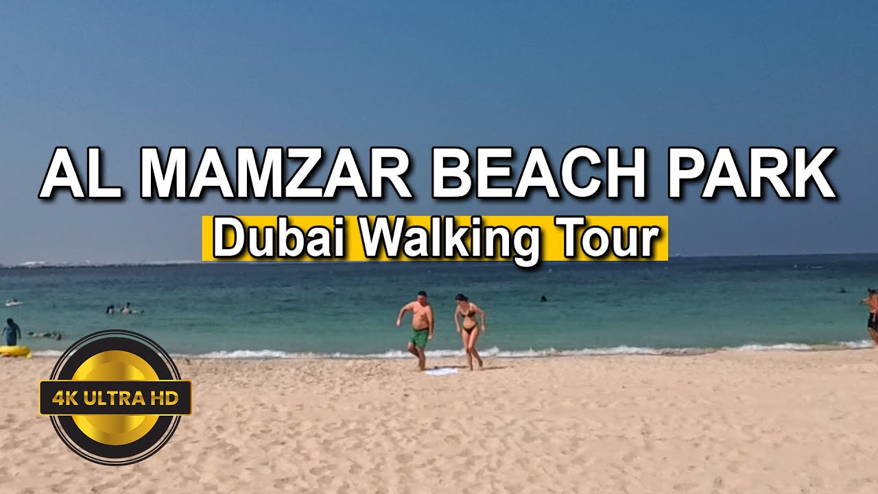 Exploring the perfect mix of beach and parkland at Al Mamzar | Dubai Walking Tour