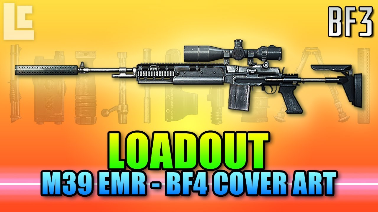 Loadout - M39 EMR BF4 Poster Style (Battlefield 3 Gameplay/Commentary)