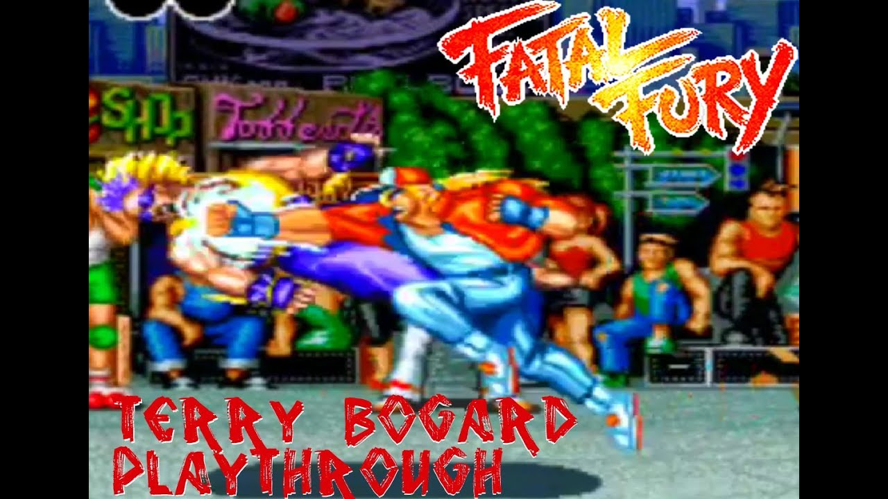 Fatal Fury: King Of Fighters (Arcade) - Terry Bogard's Playthrough