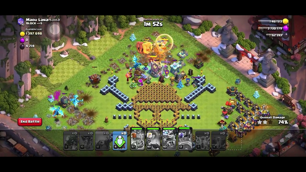 Clash of clans - Attack 3 Stars