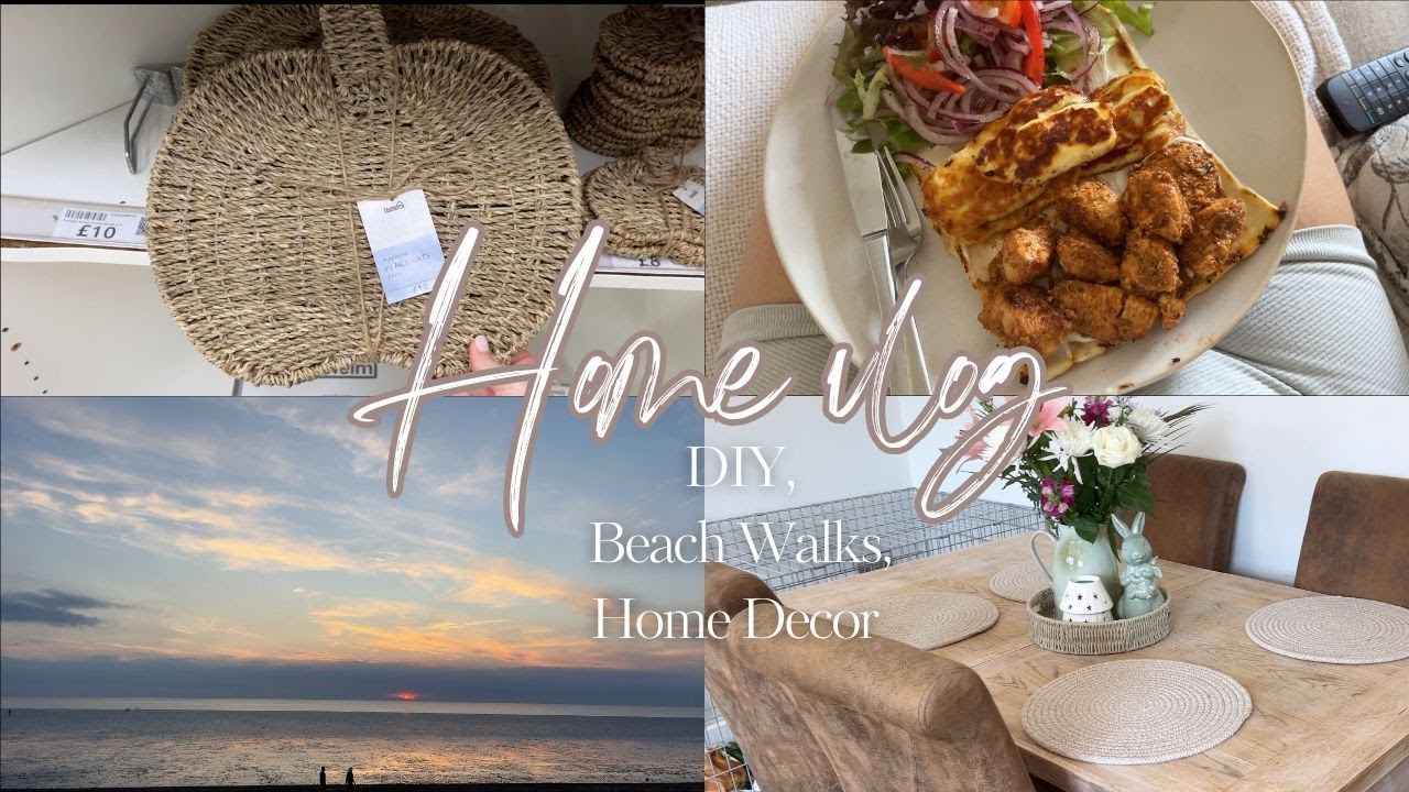 Spend A Few Days With Me 🏡 DIY, Beach Walks, Dunelm Home Decor