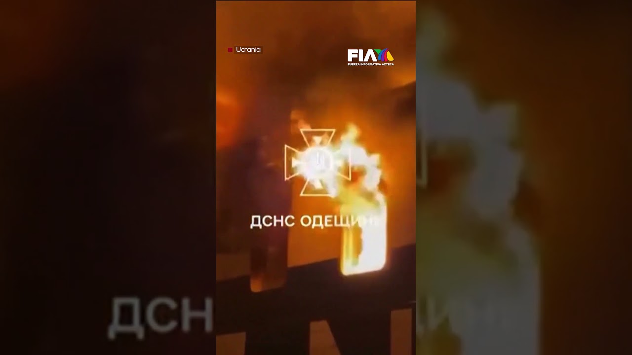 Zelenski denuncia bombardeo ruso con drones y misiles