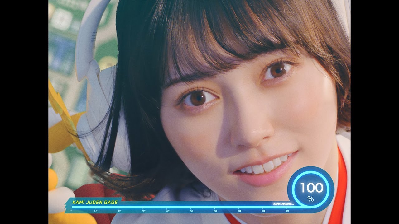 乃木坂46池田瑛紗“現役芸大生美女”がソフトバンク新CM出演　巫女さん風“神ジューデンガール”に