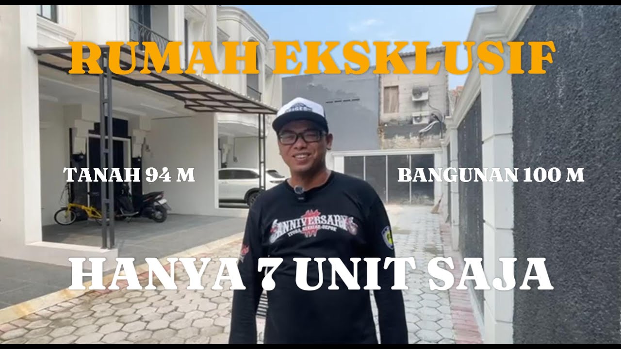 RUMAH EKSKLUSIF HANYA 7 UNIT LOKASI DI BELAKANG MALL PESONA SQUARE KOTA DEPOK !!!