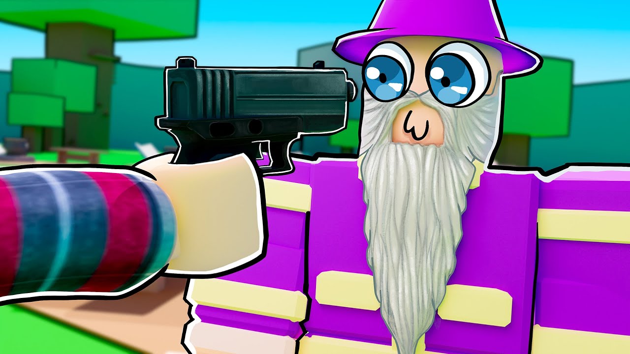 ROBLOX WACKY WIZARDS добавили ОРУЖИЕ