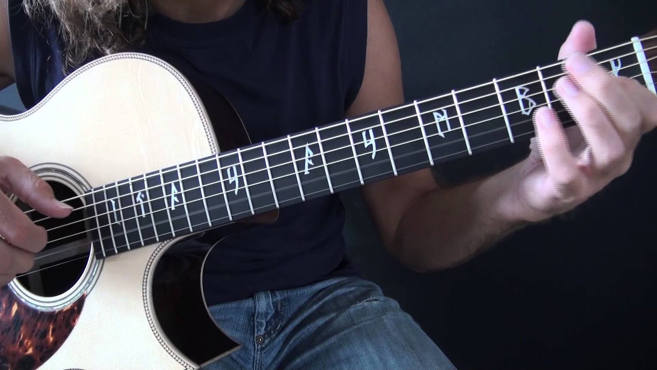 Peter Autschbach Signature 12fret guitar made by Joe Striebel