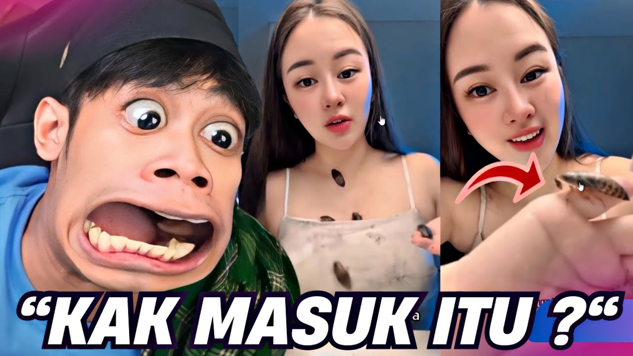 CEWE INI BERANI MAIN KECOAK ‼️ REACTION VIDEO LUCU..