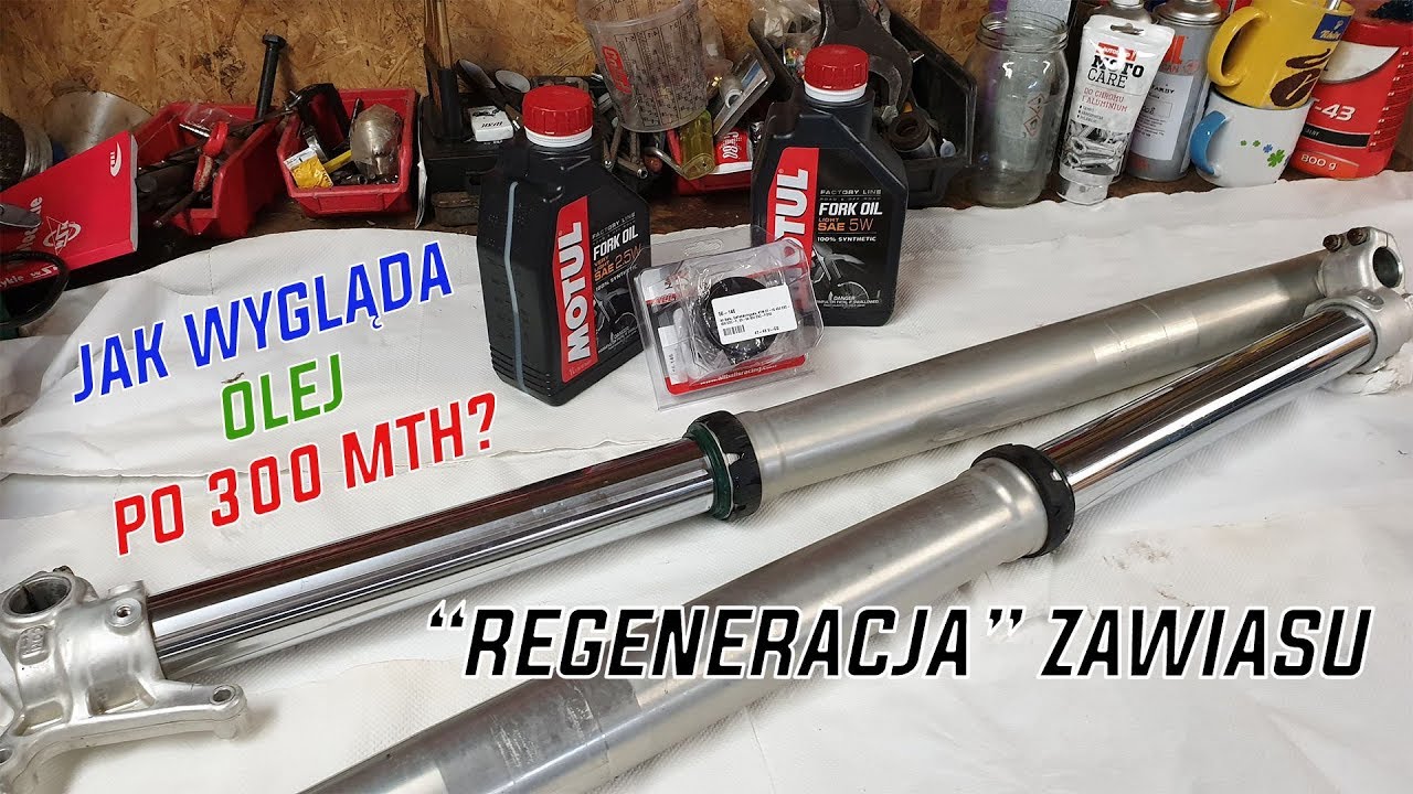 #5 KTM EXC 125 ODBUDOWA | Jak nie regenerować przedniego zawieszenia 😂😂😂
