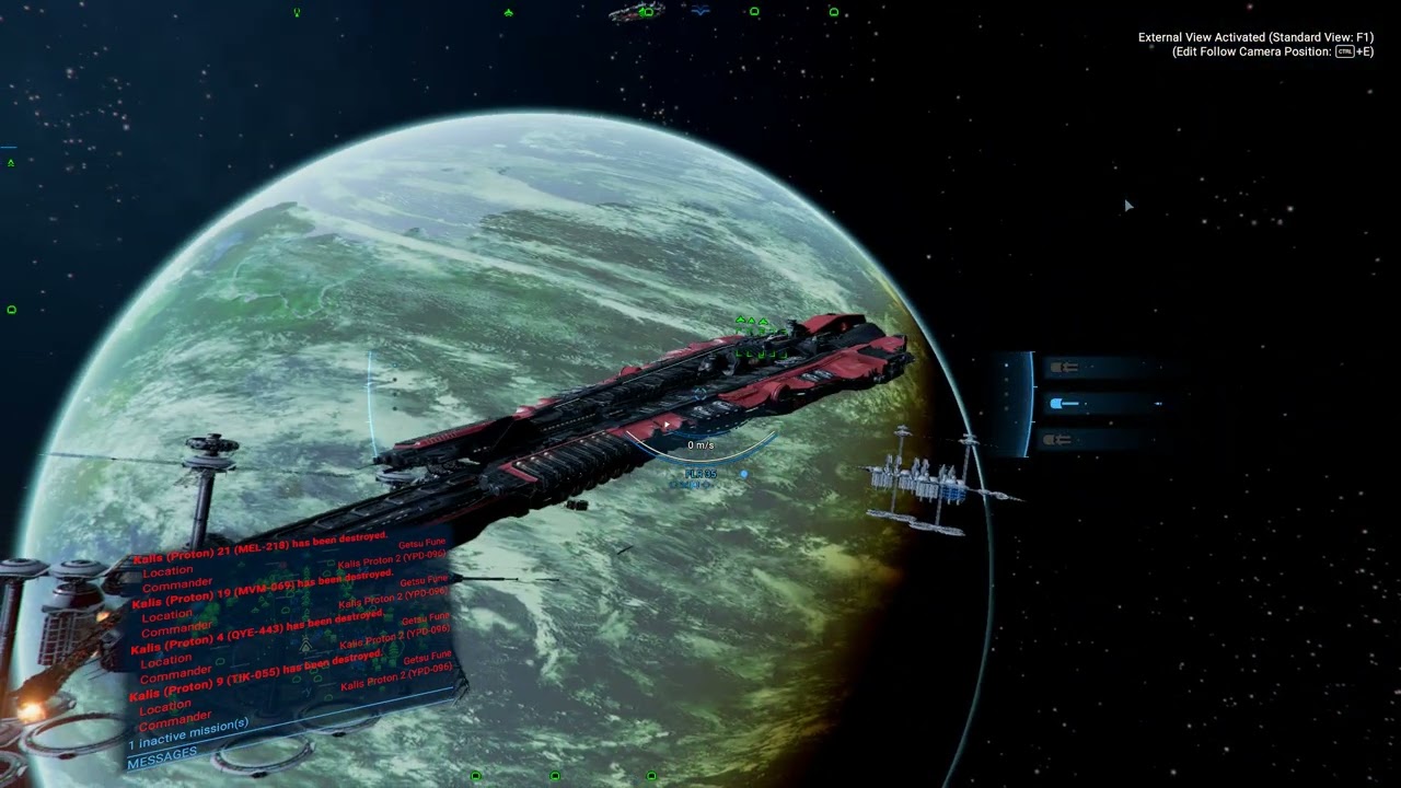 X4  Foundations: 9.0 Beta 1 - Some Asgard XL battery test