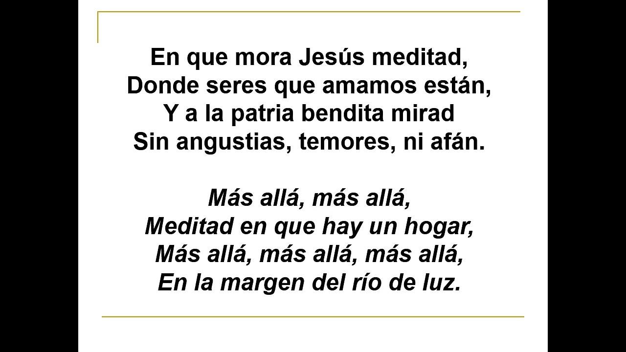 Himno 75   MEDITAD EN QUE HAY UN HOGAR