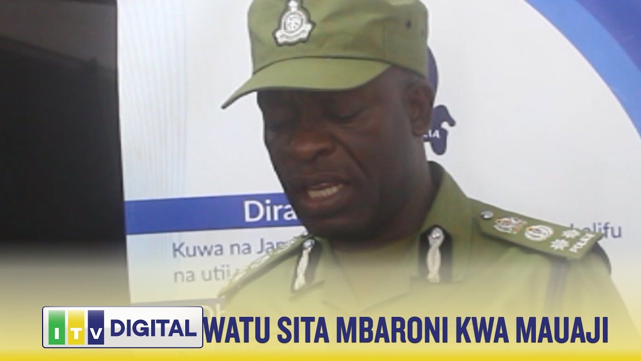 WATU SITA MBARONI KWA MAUAJI MOROGORO
