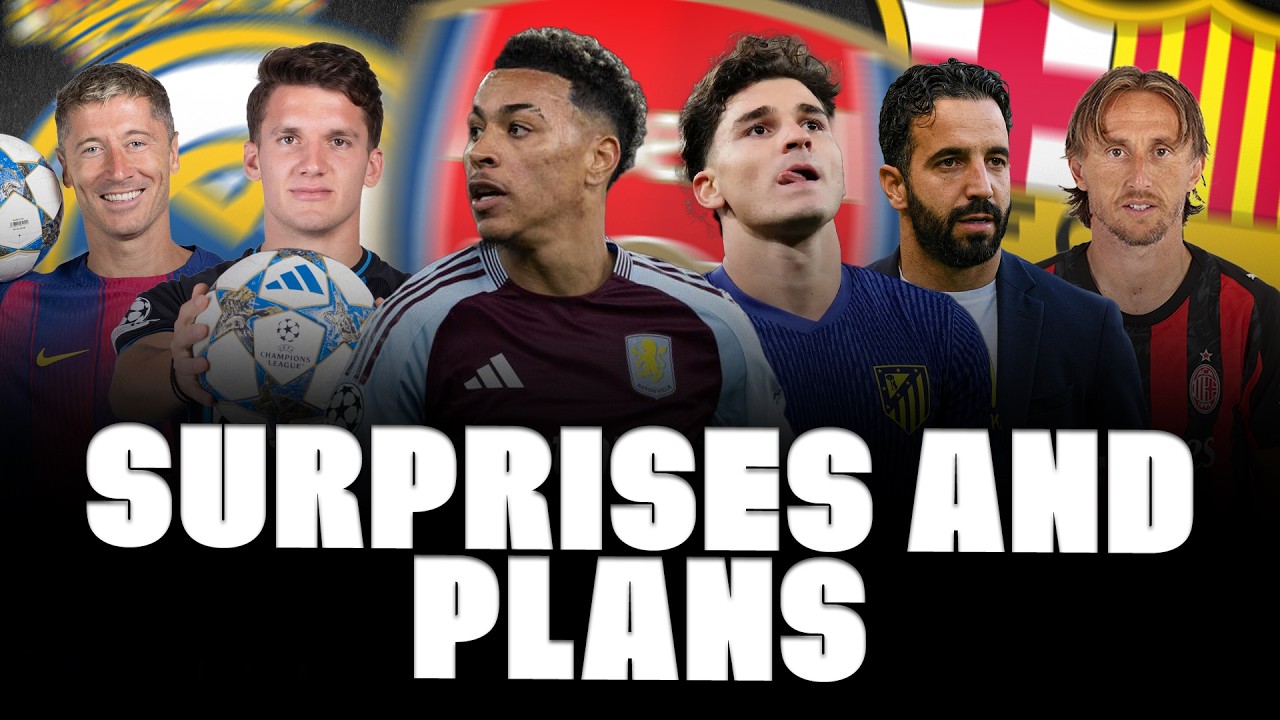 🚨 JULI&Aacute;N UPDATE! ARSENAL X3! MODRIC BACK TO MADRID, LEWANDOWSKI SURPRISE, AMORIM, TZOLIS&hellip;
