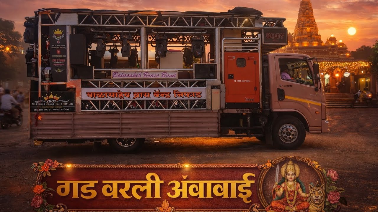 गड वरली अंबाबाई गाणे स्वराचा सम्राट बाळासाहेब बांस बँड निफाड #गड वरली अंबाबाई #बाळासाहेब बँड 