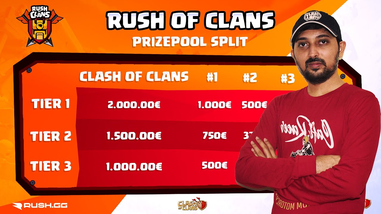 [M.S ESPORTS] RUSH OF CLANS ROF 16 - Supported by RUSH.GG
