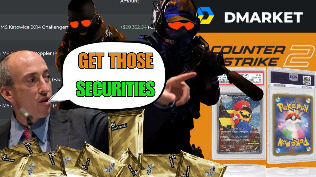 CounterStrike 2 NFT Skins | NFT Pokemon Cards are Securities? | XBOX Crypto Wallet | NFT Market